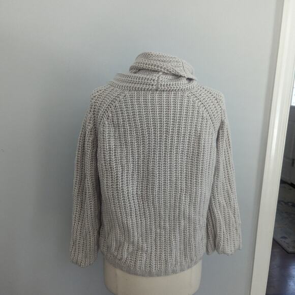 Women's MaxMara Weekend Cream Sweater Small Made in Romania - Picture 4 of 6